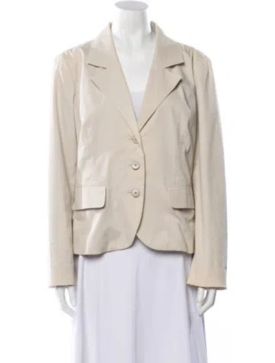Pre-owned Agnès B. Blazer In Neutral
