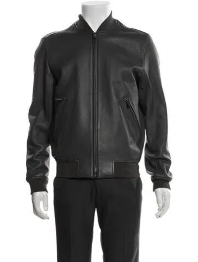 Pre-owned Agnès B. Bomber Jacket In Grey