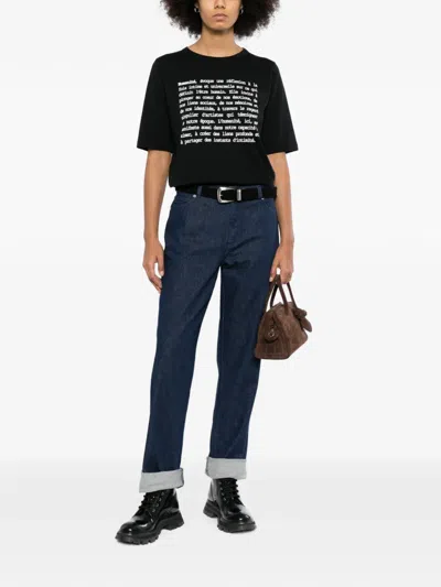 Agnès B. Brando T-shirt In Black