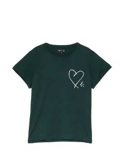 Agnès B. Brando T-shirt In Green