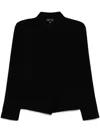 Agnès B. Button-up Jacket In Black