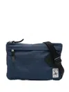 Agnès B. Canvas Shoulder Bag In Blue