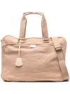 Agnès B. Canvas Tote Bag In Pink