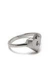 AGNÈS B. CARVE HEART RING