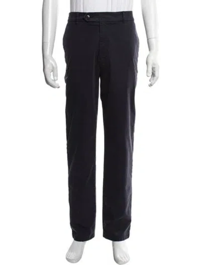 Pre-owned Agnès B. Chinos In Blue