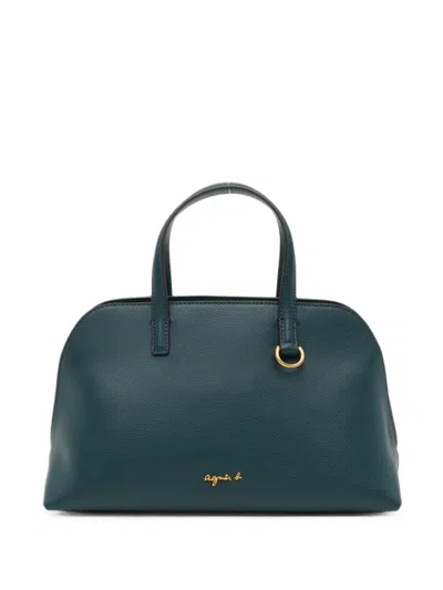 Agnès B. Christelle Tote Bag In Green