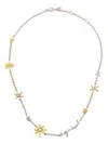 Agnès B. "christmas Festival" Firework Necklace In Silver