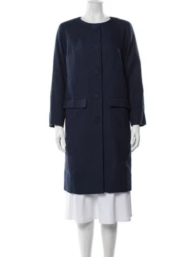 Pre-owned Agnès B. Coat In Blue