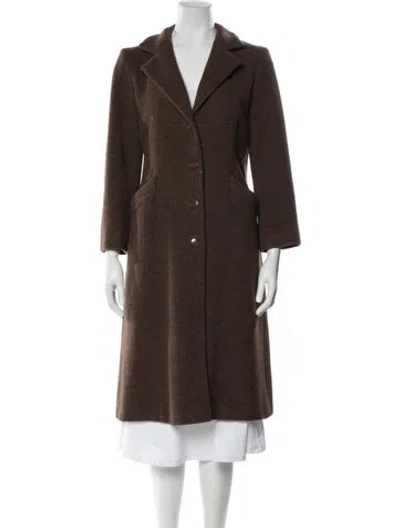 Pre-owned Agnès B. Coat In Brown
