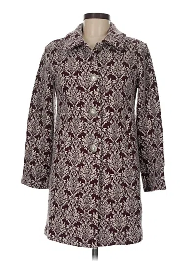 Pre-owned Agnès B. Coat In Burgundy