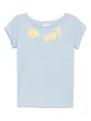 Agnès B. Cotton T-shirt In Blue