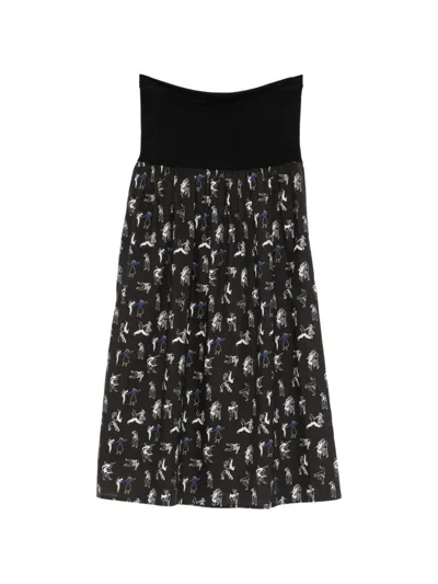 Agnès B. Dancing Rock And Roll Skirt In Black