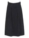Agnès B. Early River Skirt In Blue