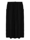 Agnès B. Elasticated Waist Skirt In Black