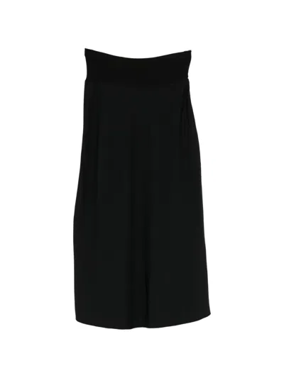 Agnès B. Elasticated-waist Flared Skirt In Black