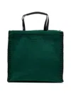 Agnès B. Embroidered Logo Bag In Green