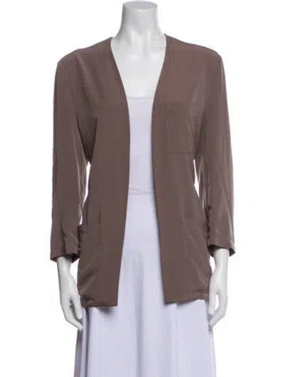 Pre-owned Agnès B. Evening Jacket In Gray