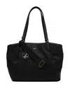 Agnès B. Fmedium Zipped Shoulder Bag In Black