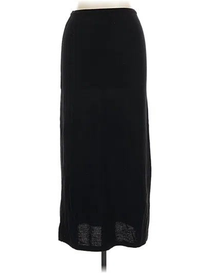 Pre-owned Agnès B. Formal Skirt In Black