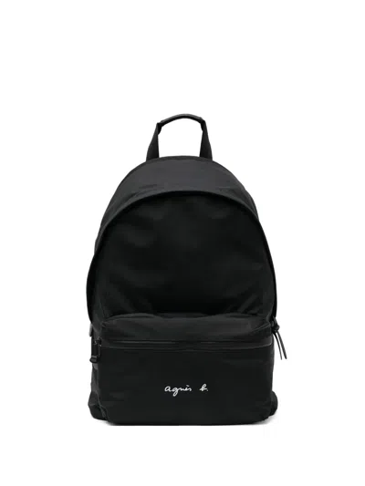 Agnès B. Fred Backpack In Black