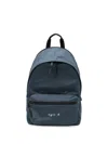 Agnès B. Fred Backpack In Blue