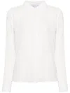 Agnès B. Graphic-print Cotton Shirt In 白色