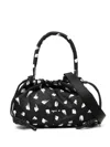Agnès B. Graphic-print Crossbody Bag In Black