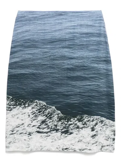 Agnès B. Graphic-print Skirt