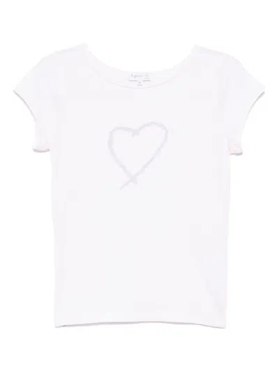Agnès B. Graphic-print T-shirt In Pink
