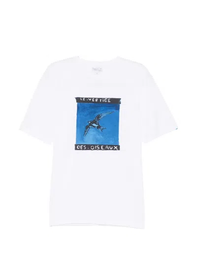 Agnès B. Graphic-print T-shirt In White