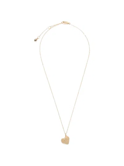 Agnès B. Inflating Love Necklace In Gold