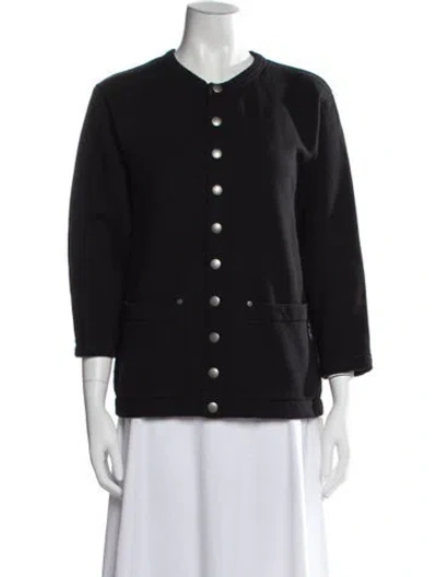 Pre-owned Agnès B. Jacket In Black