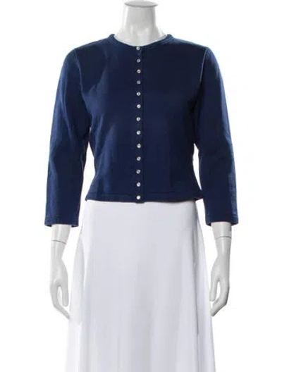 Pre-owned Agnès B. Jacket In Blue