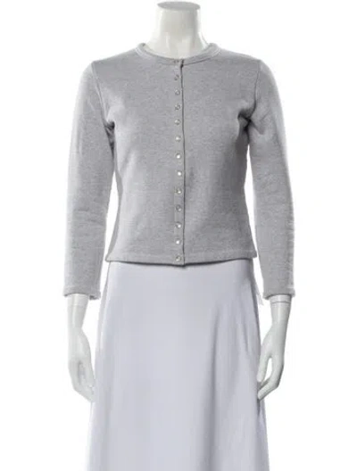 Pre-owned Agnès B. Jacket In Gray