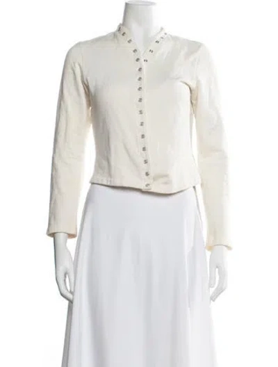 Pre-owned Agnès B. Jacket In Neutral