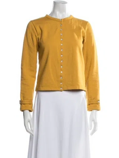 Pre-owned Agnès B. Jacket In Yellow