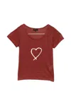 Agnès B. Jersey T-shirt In Red