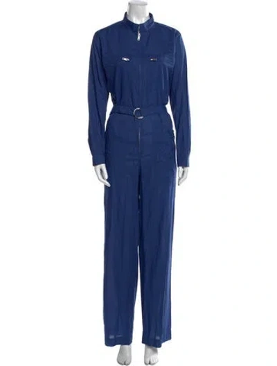 Pre-owned Agnès B. Jumpsuit In Blue