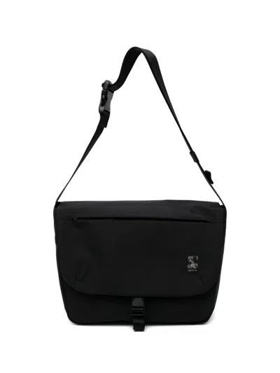 Agnès B. Large Trip Shoulder Bag In Black