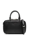 Agnès B. Leather 2-way Mini Bag In 黑色
