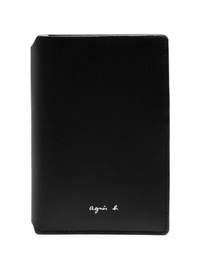 AGNÈS B. LEATHER CARD CASE