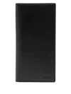 Agnès B. Leather Long Wallet In Black