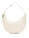 Agnès B. Leather Crossbody Bag In Neutrals