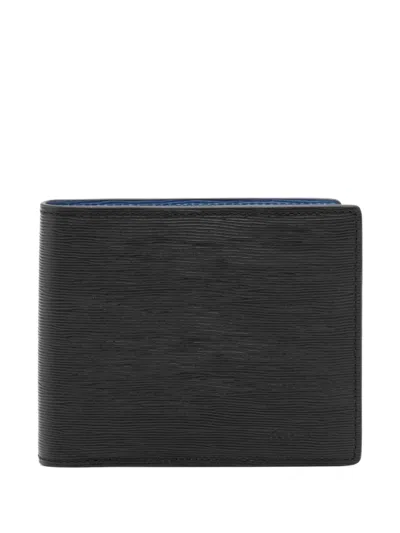 Agnès B. Leather Wallet In Black