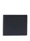 Agnès B. Leather Wallet In Blue