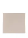Agnès B. Leather Wallet In Grey