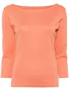 Agnès B. Leopard T-shirt In Orange