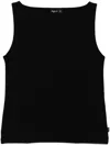 Agnès B. Leopard Tank Top In Black