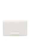 Agnès B. Logo Cardholder In Neutrals