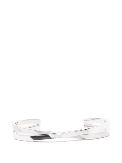 Agnès B. Logo Couple Bangle In Yellow